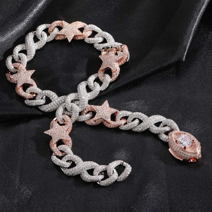 Two-Tone Star Chain