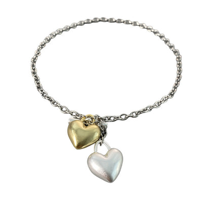 Double Heart Necklace