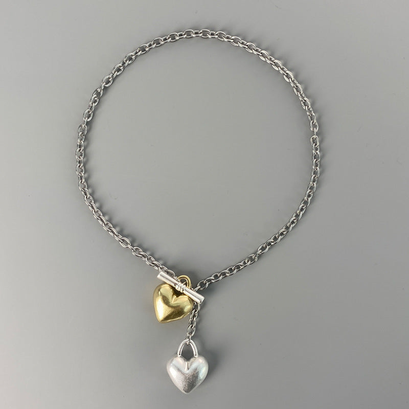 Double Heart Necklace