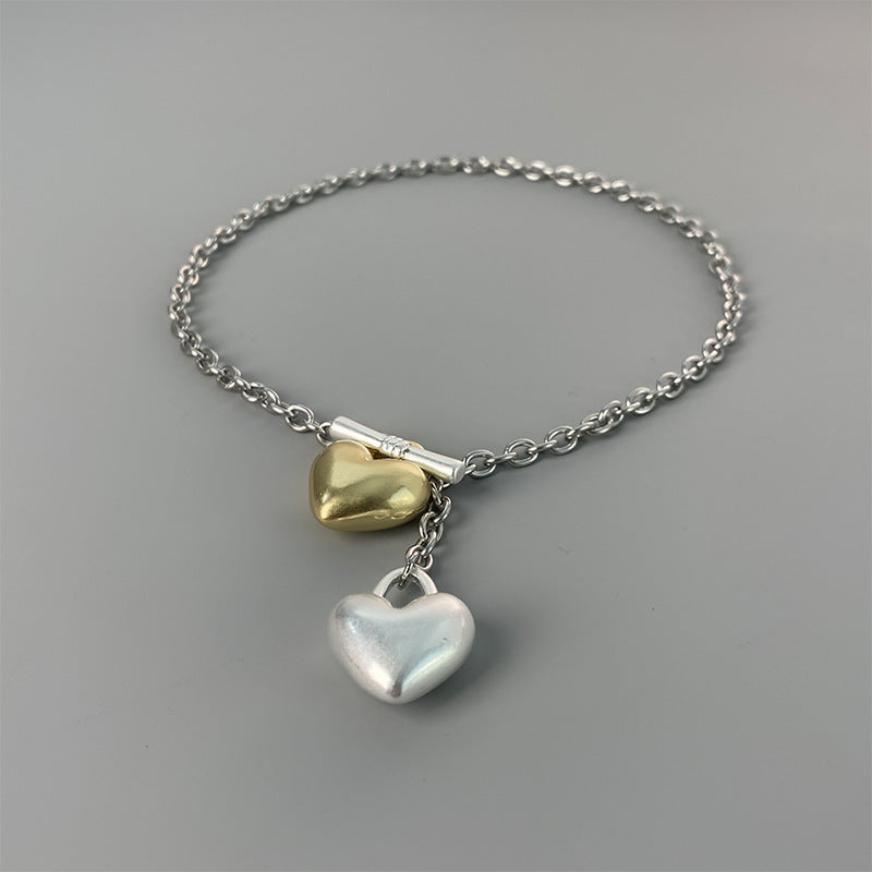 Double Heart Necklace